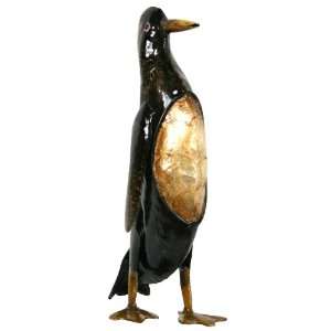 Link Direct A03904/2 UPS Small Metal Penguin Decor