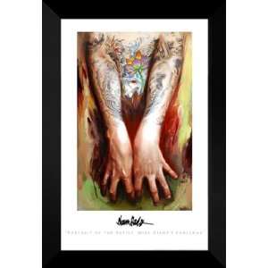  Shawn Barber 27x40 FRAMED Mike Giants Forearms   2007 