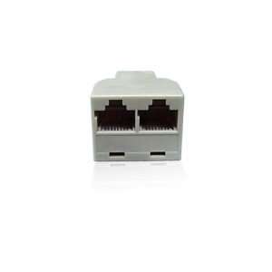   Network RJ45 8P8C LAN 1 to 2 Y Adaptor/Divider/Splitter Electronics
