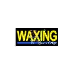 Waxing Neon Sign 24 inch tall x 10 inch wide x 3.5 inch deep outdoor 