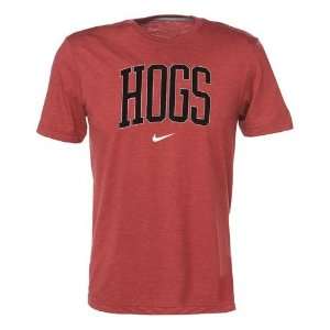   University of Arkansas Triblend Graphic T shirt