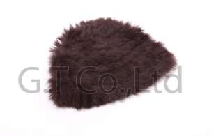 0260 Real Rabbit Fur Hat Winter Fur Headdress Warm Fashion Cap Hats 