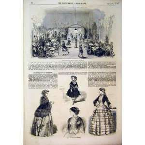   1851 Paris Fashions Women Dresses Corso Halle Berlin