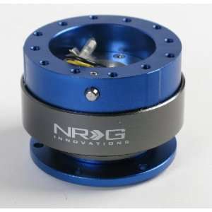 NRG Steering Wheel Quick Release Kit   Gen 2.0   Blue   Part # SRK 