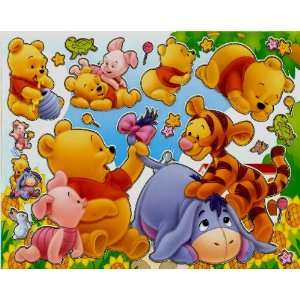 Pooh bear Piglet Heffalump elephant Roo baby kangaroo Tigger tiger ...