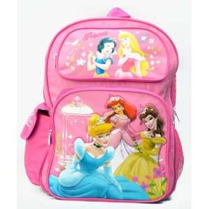  Walt Disney Princess Large Backpack and Mickey Bifold 