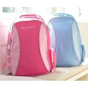  Pottery Barn Kids Girls Sports School Bag Backpack Pink 