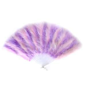  Large Beautiful Lavender light purple & Pink Feather Hand 