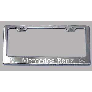  Mercedes Benz Chrome License Plate Frame 