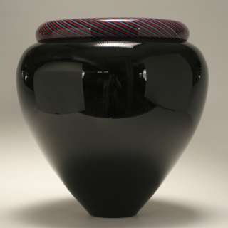 Lino Tagliapietra Murano glass vase, c1982  