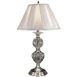  Dale Tiffany GT70462 Somers Table Lamp, Brushed Nickel and 