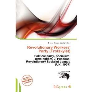  Revolutionary Workers Party (Trotskyist) (9786200578280 