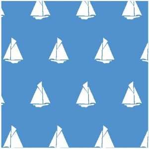  Sailboats Huckleberry with White   Kiwi Embroidery Paper 