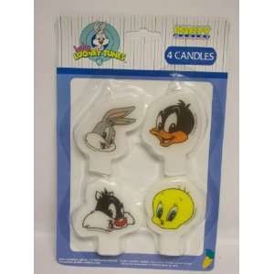  baby Looney Tune Birthday Cake Candles 1/One Set of 4 