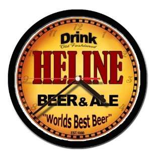  HELINE beer and ale cerveza wall clock 