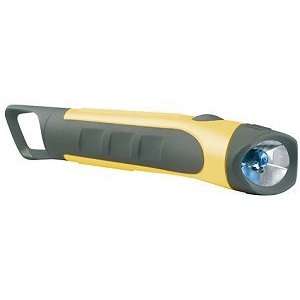    Action WideBeam Flashlight with Carabiner Yellow