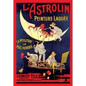  L Astrolin Peinture Laquee 12x18 Giclee on canvas