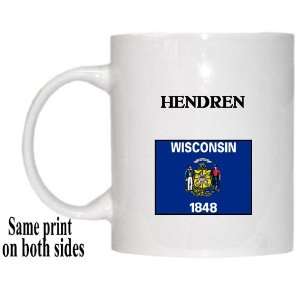  US State Flag   HENDREN, Wisconsin (WI) Mug Everything 