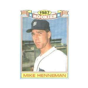  1988 Topps Rookies #7 Mike Henneman 
