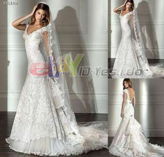 2011 White Wedding Dress Gown Size 6 8 10 12 14 16 18++  
