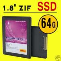 64GB SSD 1.8 ZIF 64G FOR Sony VGN UMPC Mini laptop Aew  