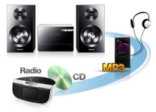 Samsung MM D330D Mini Audio Component DVD Player 70W  