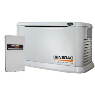 Generac Guardian Air Cooled 20kW Generator w/ RTS Transfer Switch 5875 