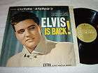 ELVIS PRESLEY Elvis Is Back LP LSP 2231 RCA USA Reissue  