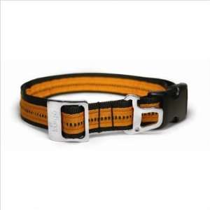  Wander Dog Collar in Black / Yellow Size Large (18 29 