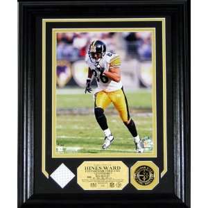  Hines Ward Game Used Jersey Photomint