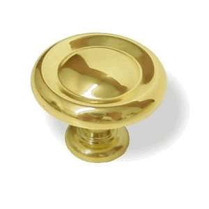  Hint Of Heritage Dome Knob 1 1/4 Polished Brass AM BP1386 