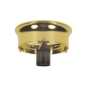  Westinghouse Brass Single Bulb 3¼ Shade Holder Kit 70230 
