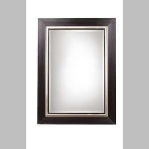  Uttermost Whitmore Mirror in Black with Silver