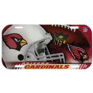  Arizona Cardinals   Collage High Definition License Plate 