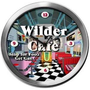  WILDER 14 Inch Cafe Metal Clock Quartz Movement Kitchen 