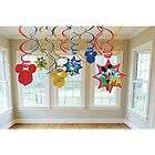   MICKEY MOUSE Clubhouse SWIRL DECORATIONS ~ Birthday Party Supplies