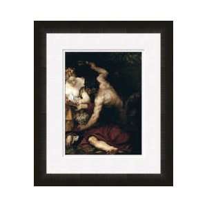 The Temptation Of St Anthony C1552 Framed Giclee Print  