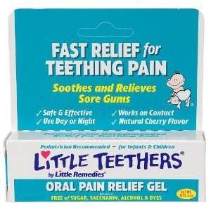  Little Teethers Oral Pain Relief Gel 0.33 Oz (3 Pack 
