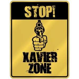  New  Stop  Xavier Zone  Parking Sign Name