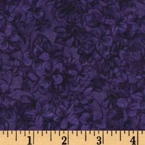   Wishes Violets Tonal Purple Fabric By The Yard Arts, Crafts & Sewing