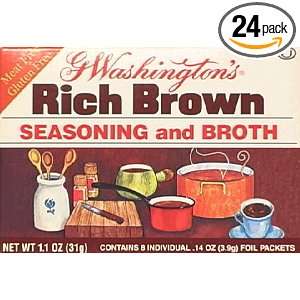 Homestat Farm Broth, Brown, 1 Ounce (Pack of 24)  Grocery 