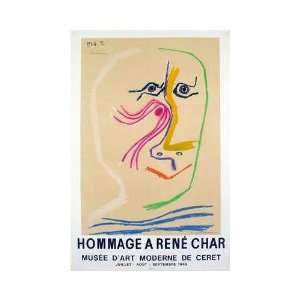  Hommage A Rene Char Poster Print