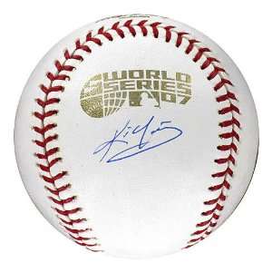  Kevin Youkilis 2007 World Series Baseball Sports 