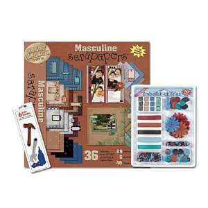  Hot Off The Press   Masculine Pages Arts, Crafts & Sewing