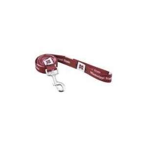  6 Long x3/4 Wide Mississippi State Bulldogs Dog Leash 