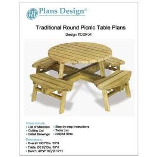   Picnic Table / Benches Woodworking Plans, #ODF03