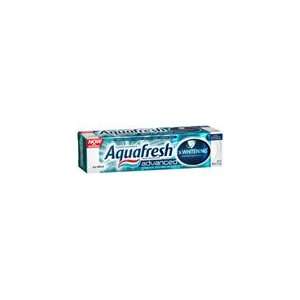  Aquafresh Advanced Toothpaste Fresh Mint Whitening, 6 oz 