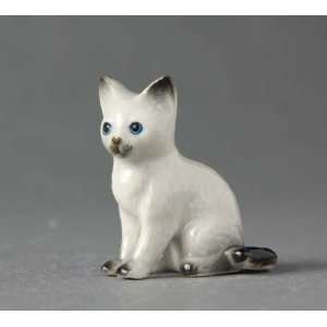  Miniature Porcelain Animals Siamese #405