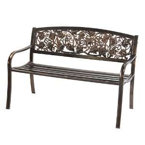  Bronze Cast Iron Welcome Bench