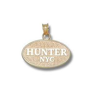  Hunter College Nyc 1/2 Oval Charm/Pendant Sports 